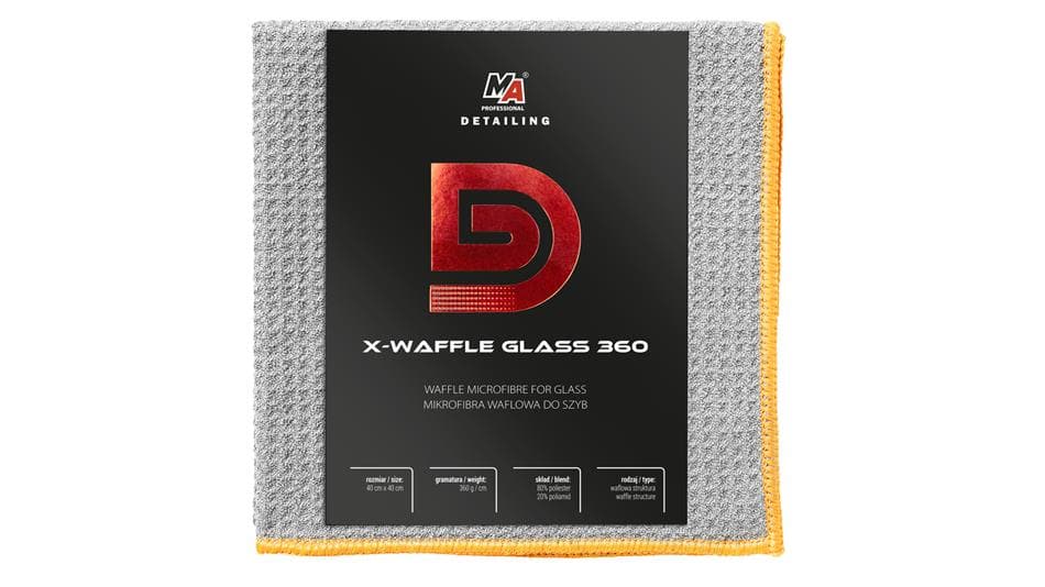 X-WAFFLE GLASS 360GSM 40x40cm