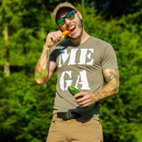 Funkčné rýchloschnúce pánske tričko MEGA olivové, Liptáci 1