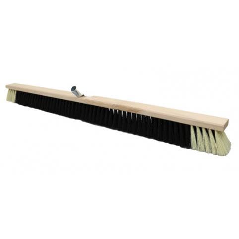 Zmeták drevený 100 cm, s kovaním, jemný vlas 1