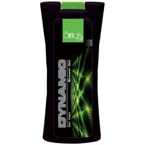 Sprchový gél Sirios herb DYNAMIC FOR MEN, 500ml