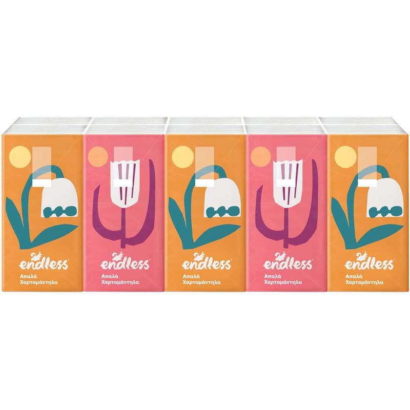 Endless Hygienické vreckovky, 10 balíčkov 1