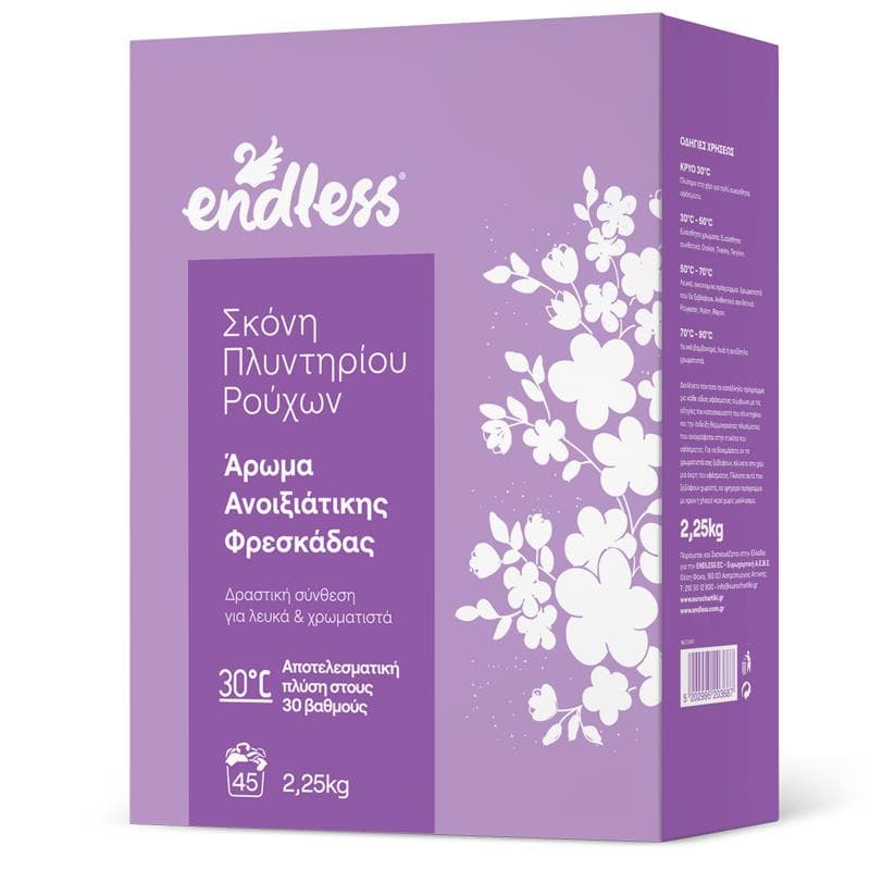Endless Spring Fresh, prací prášok na 45 praní, 2,25 kg 1