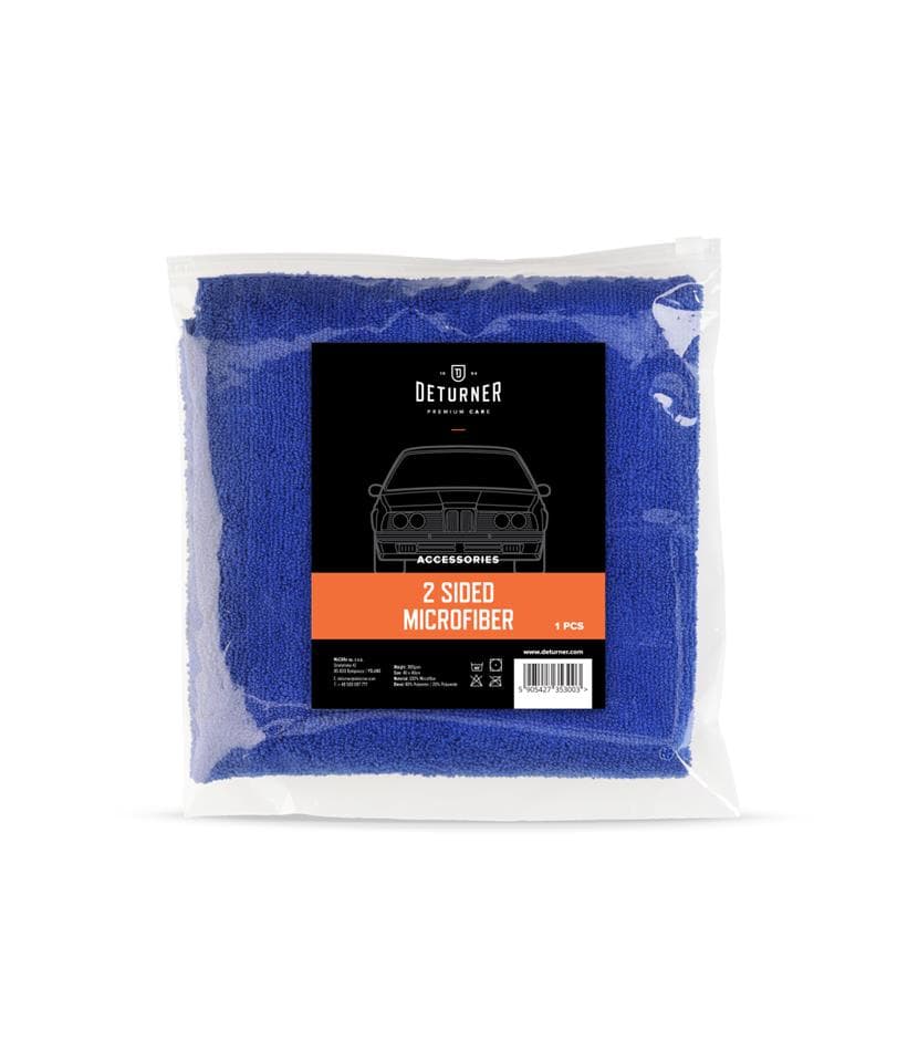 Deturner 2 Side Microfiber - 1 ks 380gsm mikrovláknová utierka (40 x 40 cm) 2SM 1