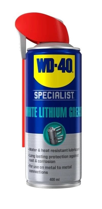 WD 40 Sprej mazací a konzervačný, Specialist-Biela líthiová vazelína, 400ml 1