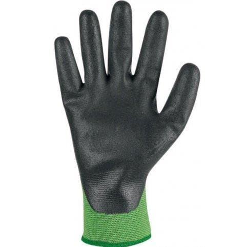 Povrstvené zimné rukavice ROXY DOUBLE WINTER, čierno-zelené 1