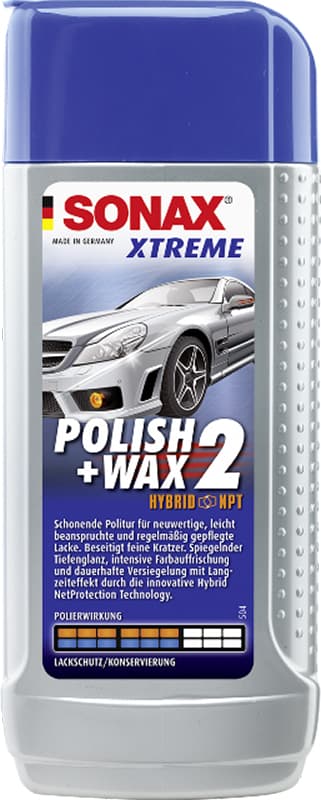 SONAX XTR Leštidlo s voskom WAX 2 250 ml 3712527 1