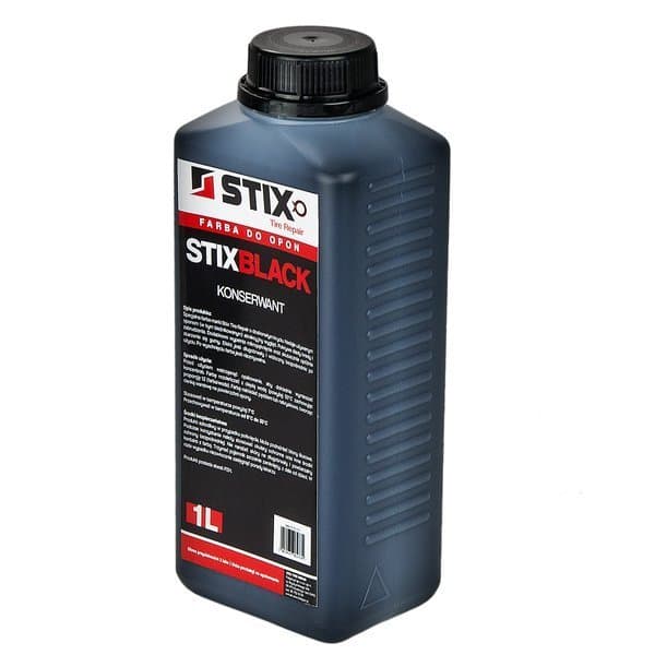 Čierna farba na pneumatiky - koncentrát 1L - Stix Black