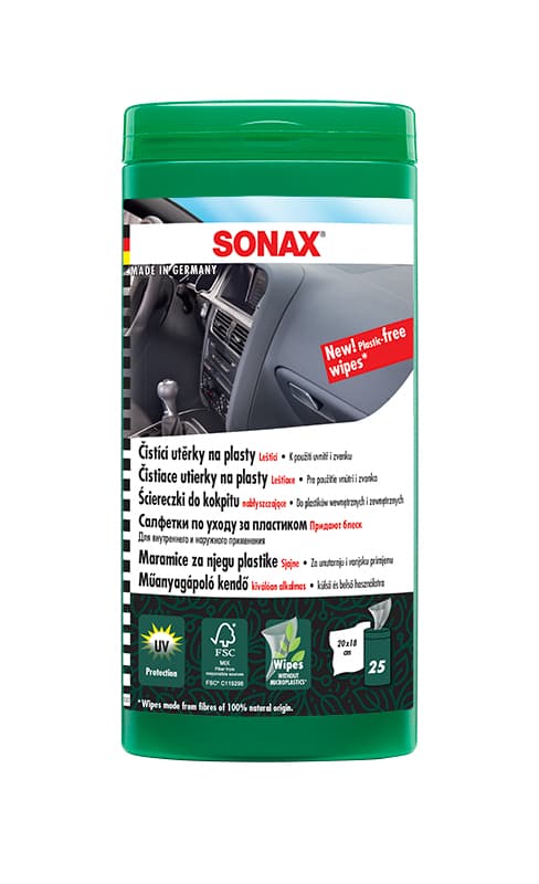 SONAX Čistiace utierky na plasty 25 ks CZ/SK 3785125