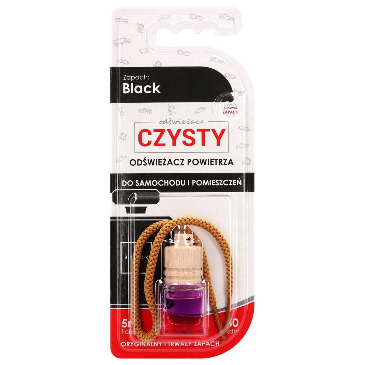 Vôňa do auta Black 5ml 1