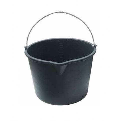 Vedro murárske s výlevkou 12L, PVC 1
