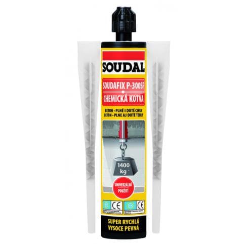 Chemická kotva P-300SF, Soudal