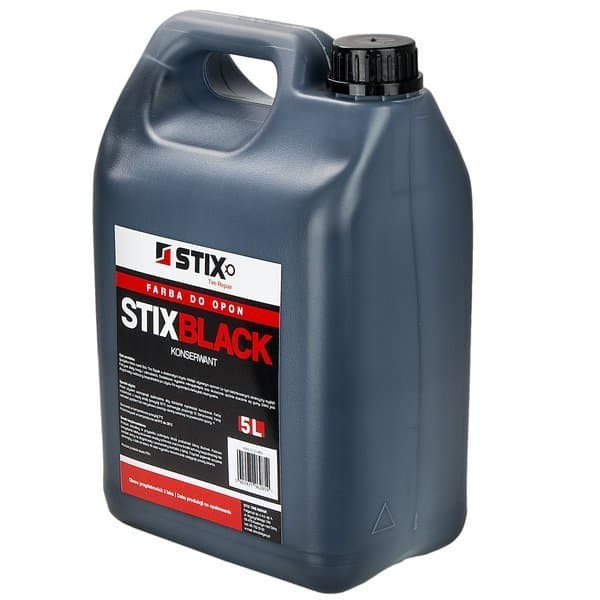 Čierna farba na pneumatiky - koncentrát 5L - Stix Black
