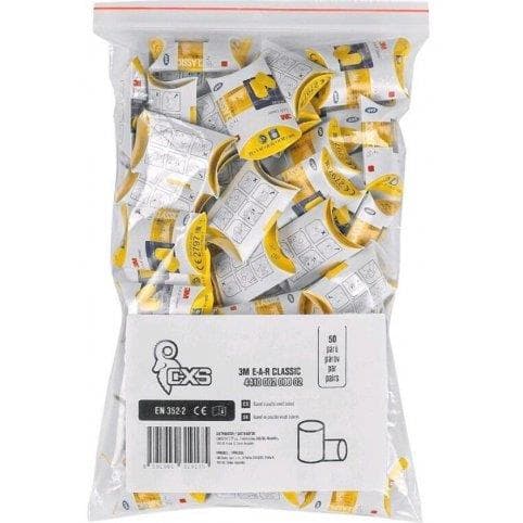 Jednorázové zátkové chrániče sluchu 3M E-A-R CLASSIC bal. 50 párov