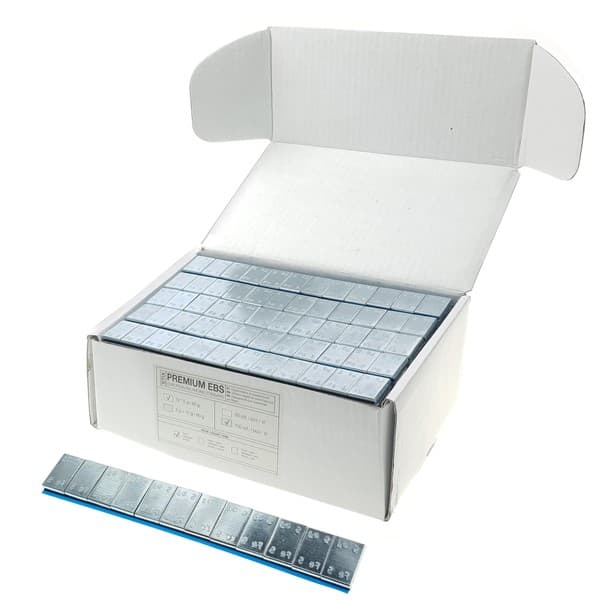 Nalepovacie závažia na hliníkové disky Edgy Slim - 12x5g, 100 ks