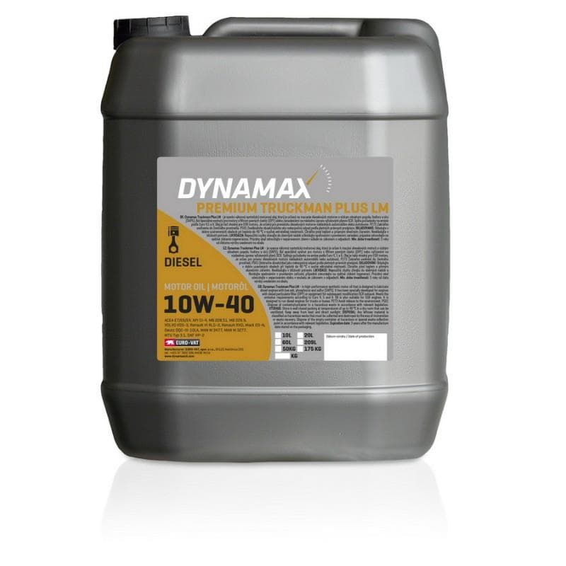 DYNAMAX Olej Dynamax Truckman Plus LM 10W-40 10L 501421 1
