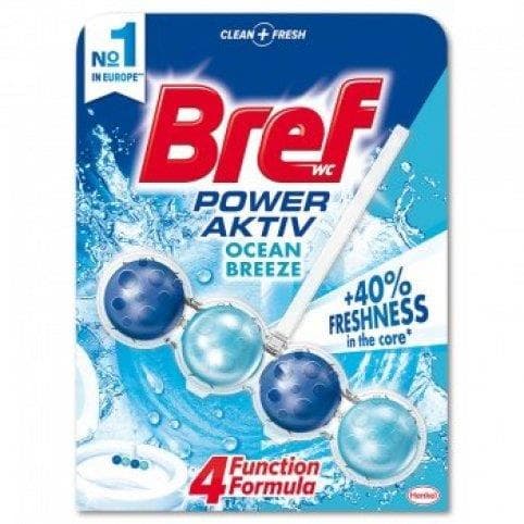 Záves do WC BREF POWER BLUE AKTIV, 50g 1