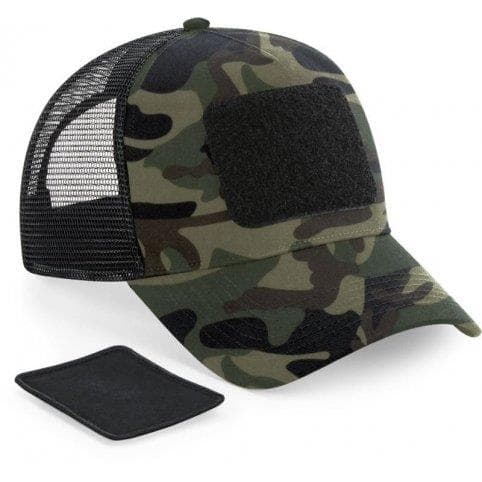 Šiltovka BEECHFIELD TRUCKER s vymeniteľnou nášivkou, maskáčová 1