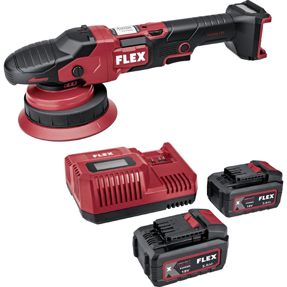 XFE 15 150 18-EC Set - Aku excentrická leštička 1