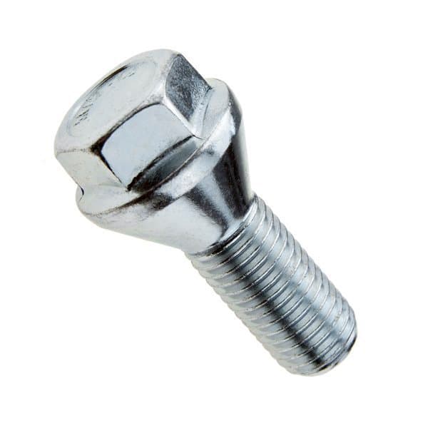Skrutka na disky M12x1,25 kužeľ / K17 - 24mm - krátka hlava