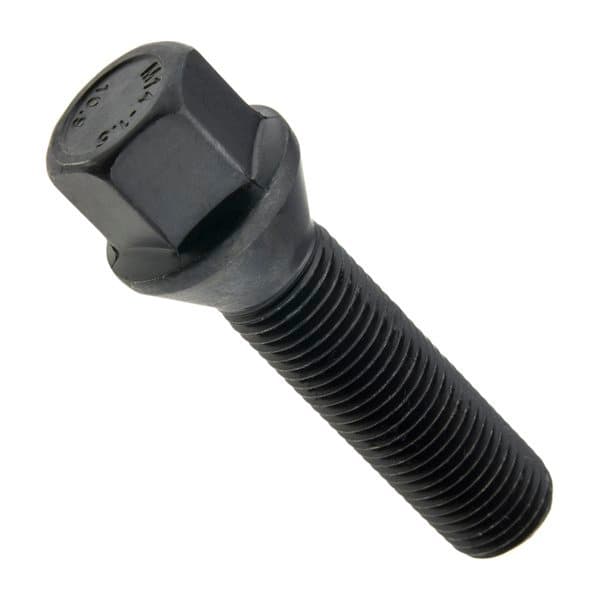 Čierna skrutka na disky M14x1,50 45 mm - kľúč 17. Kužeľ 1