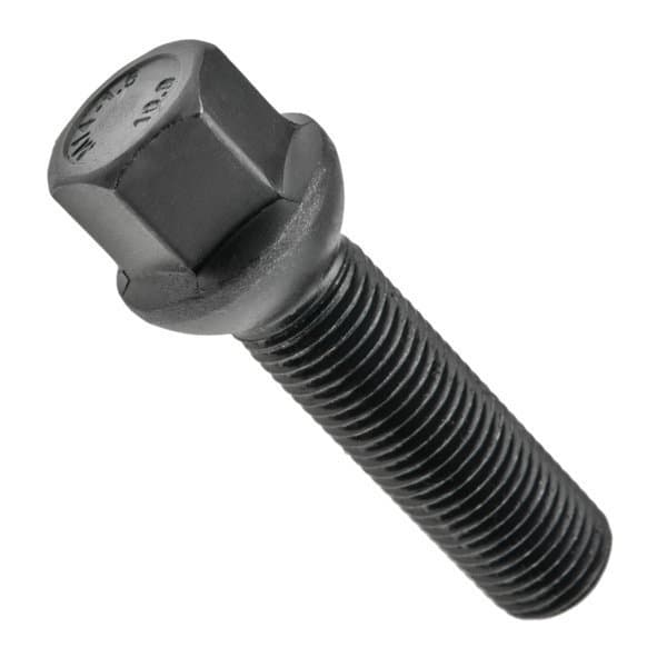 Čierna skrutka na disky M14x1,50 45 mm - kľúč 17. Guľa 1