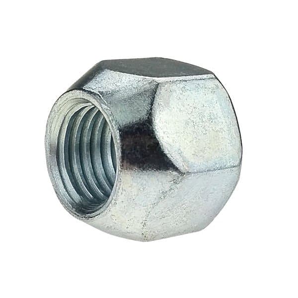 Matica na oceľové disky - M12x1,5 / pozinkovaná - (otvorená bez príruby) - Carbonado