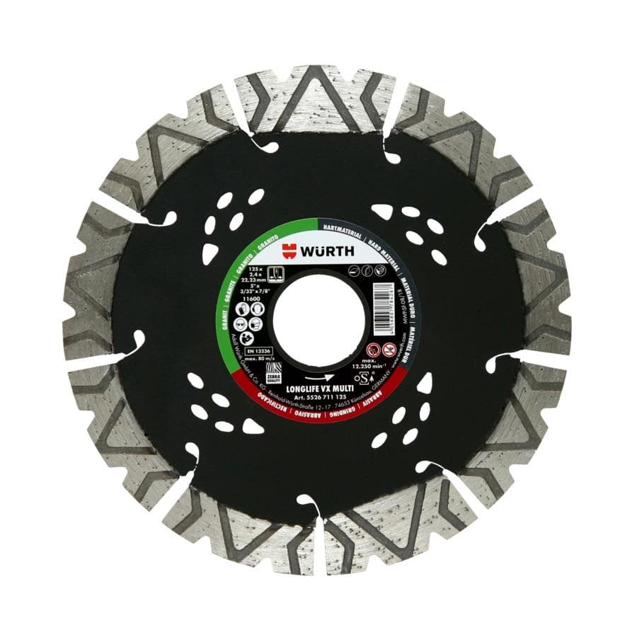 Diamantový rezný kotúč multi longlife VX BR 2223 - D 125 mm - 5526711125 1