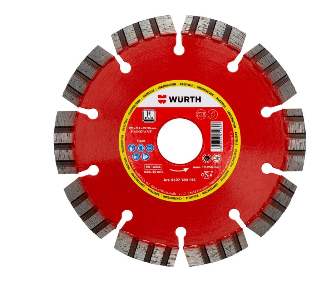 Diamantový rezný kotúč segmentovaná konštrukcia 125 mm - 5527160125 1