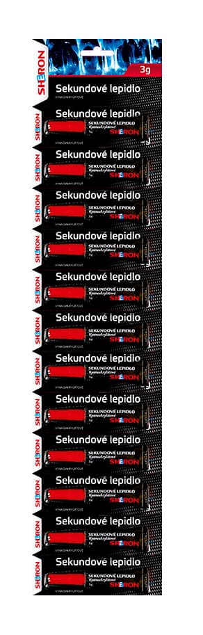Sekundové lepidlo univerzálne SHERON