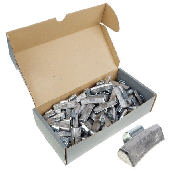 Nabíjacie závažia na hliníkové disky SPS ALU PB/A (35 g, olovo) - 50 ks. - Stix