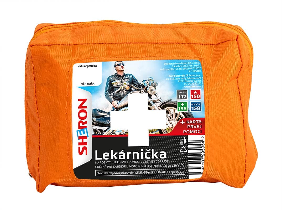 Motolekárnička SHERON oranžová /SK 1