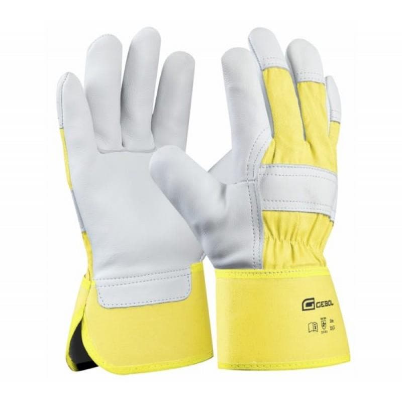 Gebol Pracovné rukavice WORKER PRO č.12/XXXL, hovädzia koža 1mm