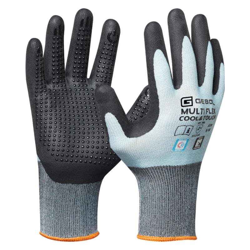 Gebol pracovné rukavice "Multi Flex Cool&Touch", č. 8