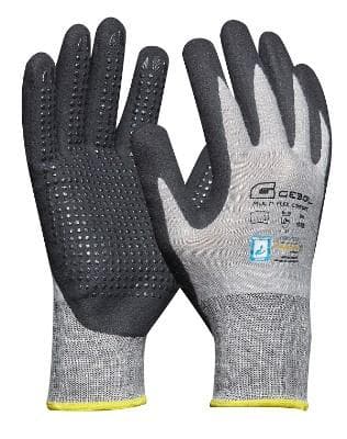 Gebol Pracovné rukavice MULTI-FLEX COMFORT č.8, bezšvové, bavlnené s PU ochrannou vrstvou