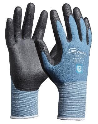 Gebol AIR FLEX nylónové bezšvové montážne rukavice 11