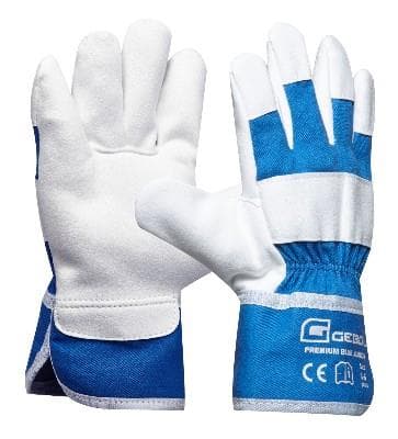 Gebol Pracovné rukavice PREMIUM BLUE Junior vek 4 až 6 detské
