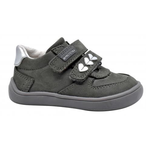 Detská barefoot obuv KEROL GREY, tmavo sivá 1