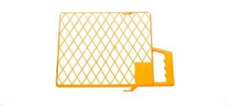 ELIT-SK Plastová mriežka stieracia pre 25cm valčeky 265x285mm