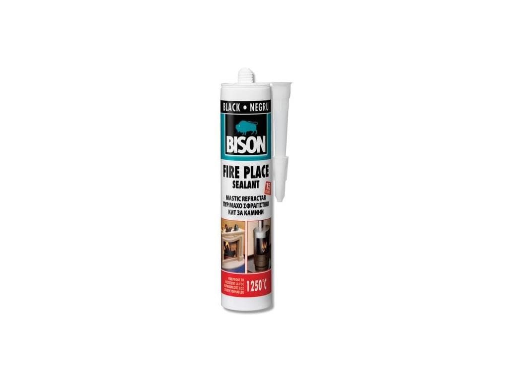 BISON Fire place sealant, kamnársky tmel 530g
