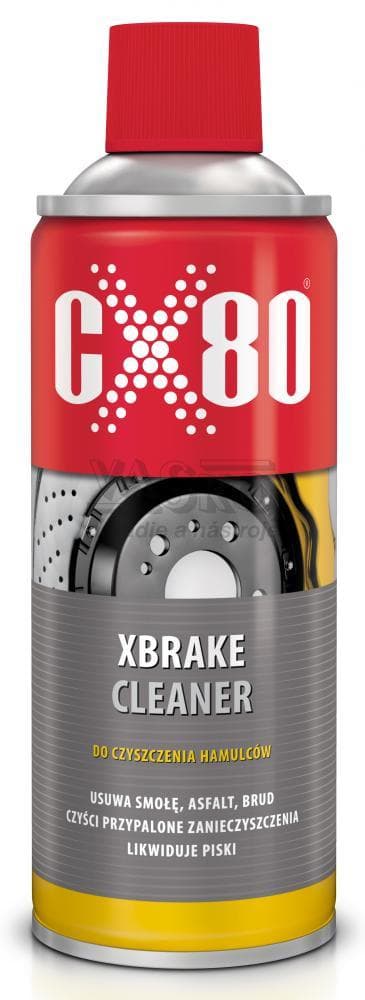 CX80 XBRAKE CLEANER , čistič bŕzd v spreji 600 ml
