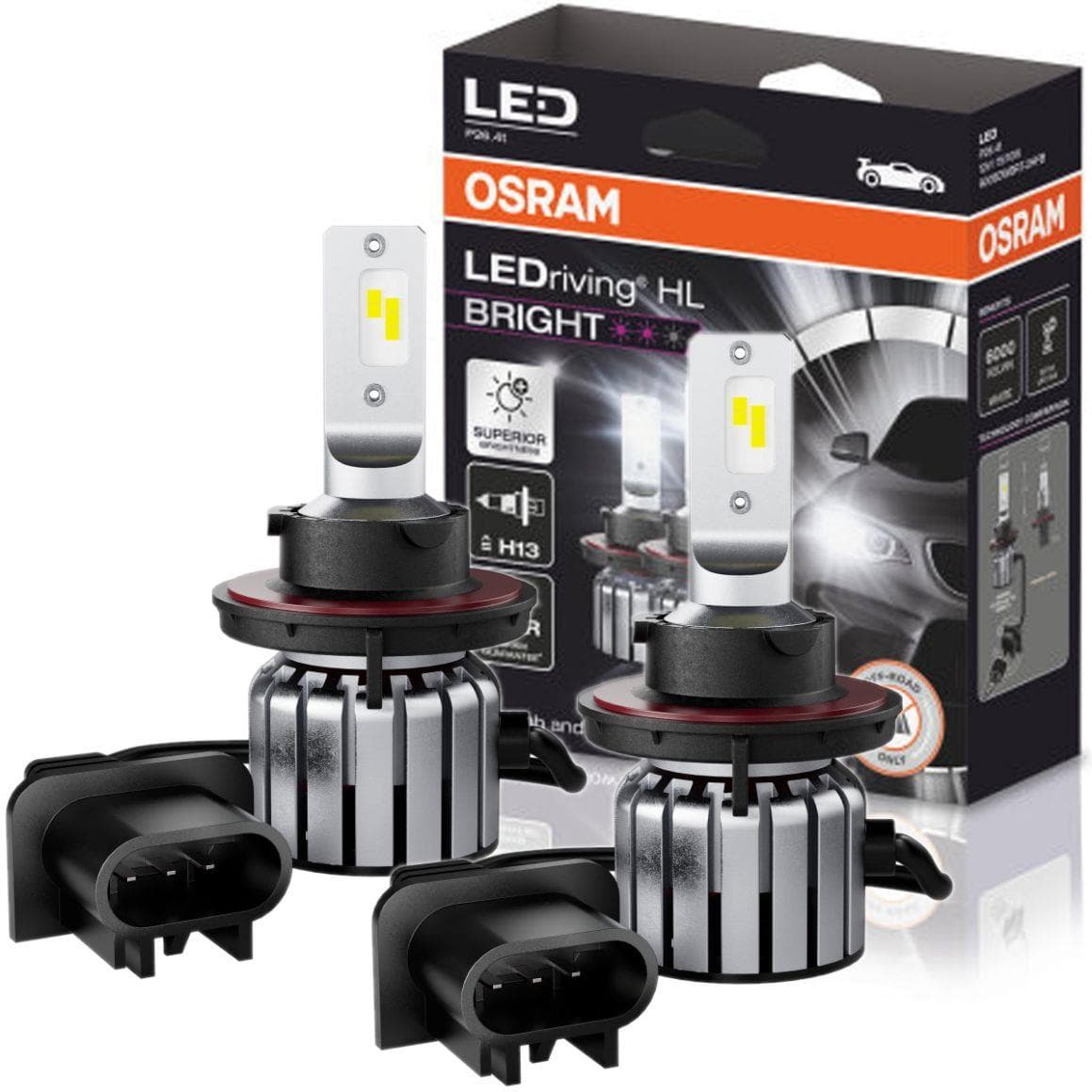 OSRAM Žiarovka pre diaľkový svetlomet 9008DWBRT-2HFB 1