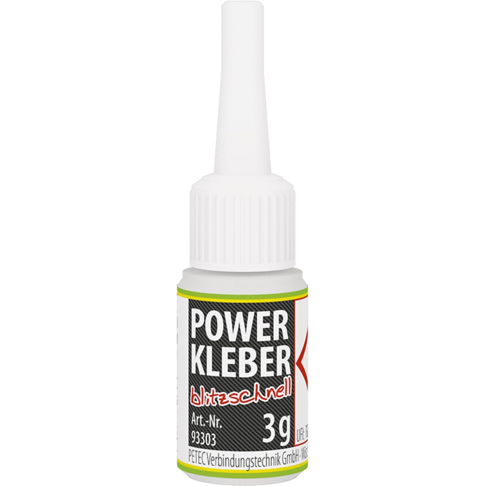 Ultrarýchle univerzálne lepidlo, Power Kleber blitzschnell PETEC 93303 93303 1