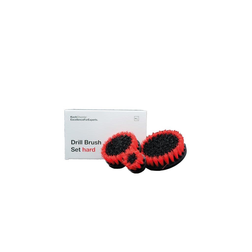 Koch Chemie Drill Brush Set hard -Set 3ks Tvrdých kefiek do AKU vŕtačky