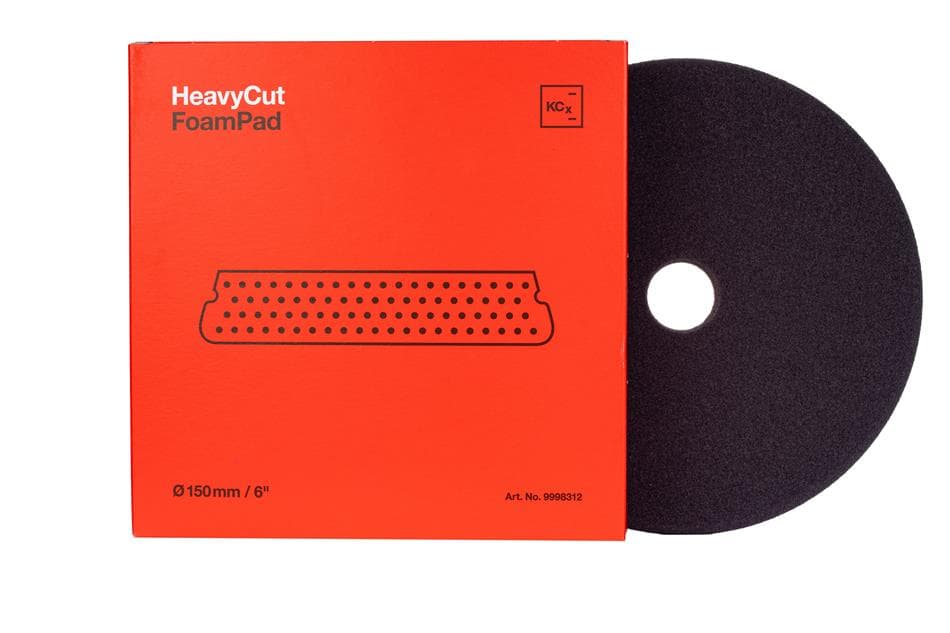 Heavy Cut Foam Pad 150 x 25 mm - Leštiaci kotúč červený 1