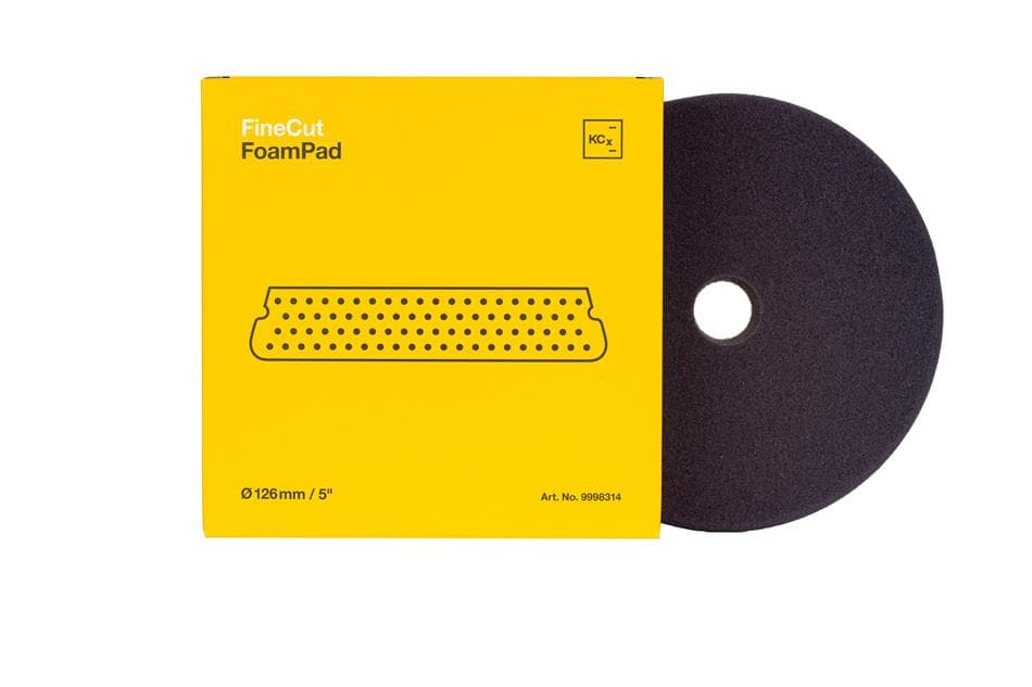 Fine Cut Foam Pad 126 x 25 mm - Leštiaci kotúč žltý 1