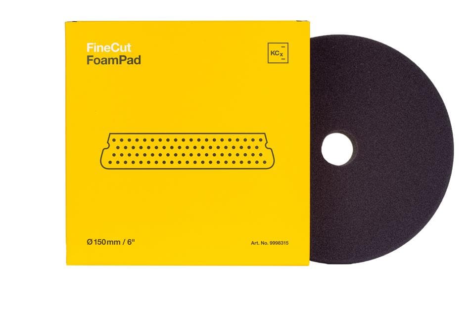 Fine Cut Foam Pad 150 x 25 mm - Leštiaci kotúč žltý