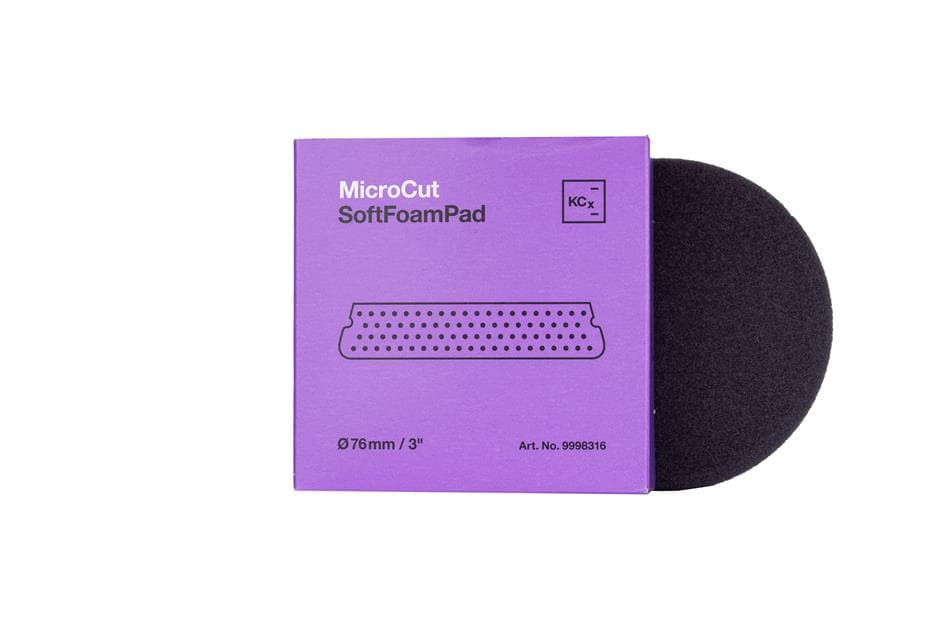 Micro Cut Soft Foam Pad 76 x 25mm - Leštiaci kotúč fialový mäkký