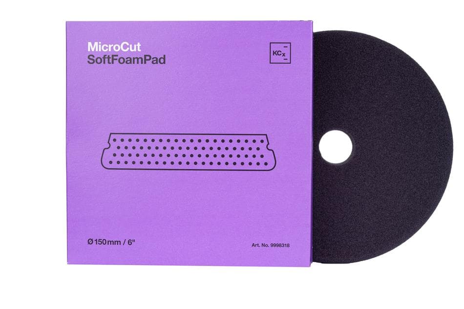 Micro Cut Soft Foam Pad 150 x 25mm - Leštiaci kotúč fialový mäkký 1