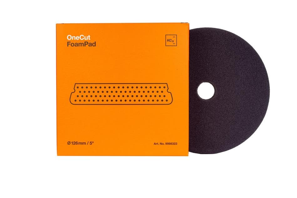 One Cut Foam Pad 126 x 25mm - Leštiaci kotúč oranžový 1