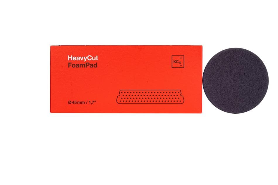 Heavy Cut Foam Pad 45 x 25mm - Leštiaci kotúč červený